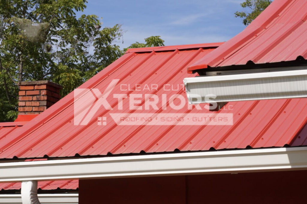 Standing seam metal roof