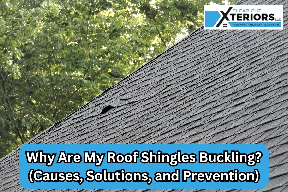 roof shingles buckling