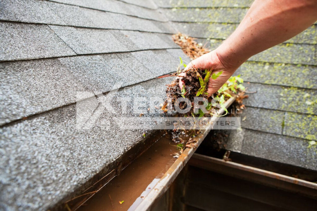 Clean gutters